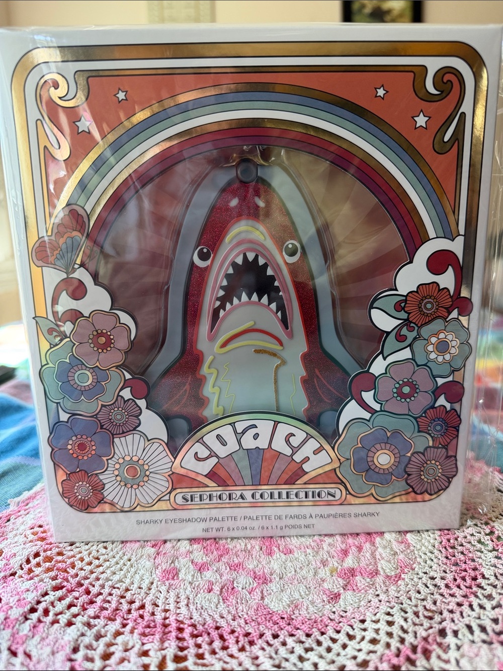🦈💐🦈 COACH X SEPHORA COLLECTION SHARKY EYESHADOW PALLETTE🦈💐🦈 NWT 🦈💐🦈